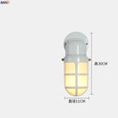 Helnys Aluminum Outdoor LED Wall Light for Stair, Balcony & Garden