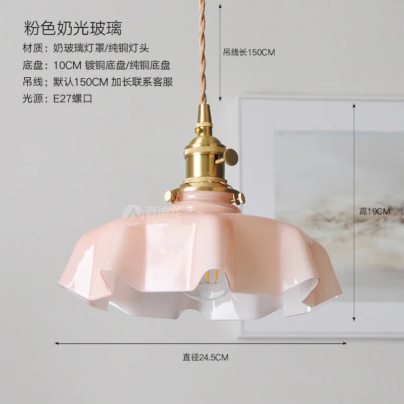Helnys Glass Pendant Lights - Nordic Modern Stylish Hanging LED Lamp