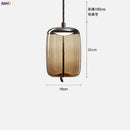 Helnys Nordic Glass LED Pendant Light Fixture Modern Dining Room Hanging Lamp