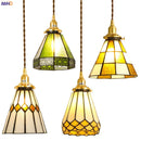 Helnys Nordic Glass Copper Pendant Lamp for Bedroom Living Room Decor