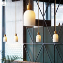 Helnys Ceramic Pendant Lights: Modern Hanglamp for Bedroom and Living Room