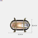 Helnys Industrial Outdoor Wall Lamp - Waterproof LED Wall Light