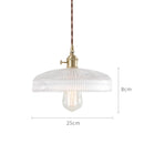 Helnys Glass Pendant Lights Bar Cafe Living Room Edison Industrial Vintage Lamp