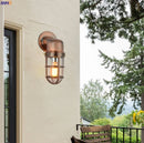 Helnys Aluminum Outdoor LED Wall Light for Stair, Balcony & Garden