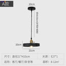 Helnys Cement Pendant Lamp: Nordic Modern Loft Style Industrial Lighting Fixtures