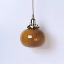 Helnys Glass Ball Pendant Lights: Nordic Modern Bedroom/Bathroom Mirror Lamp