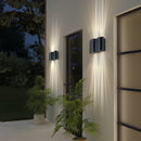 Helnys LED Outdoor Wall Light Aluminum Modern Waterproof IP54 Garden Wall Lamp