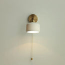 Helnys Copper LED Wall Light with Pull Chain Switch