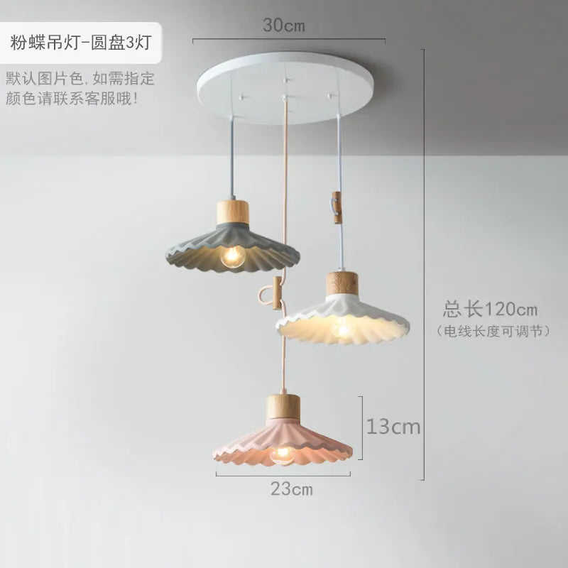 Helnys Nordic LED Cement Pendant Light for Modern Living Spaces