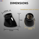 Helnys Ceramic E27 Socket Table Lamp Holder Vintage Bulb Base Fitting