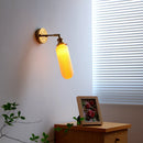 Helnys Ceramic LED Wall Sconce with Knob Switch