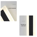 Helnys Outdoor LED Wall Light Waterproof IP65 Garden Sconce Black 110V 220V