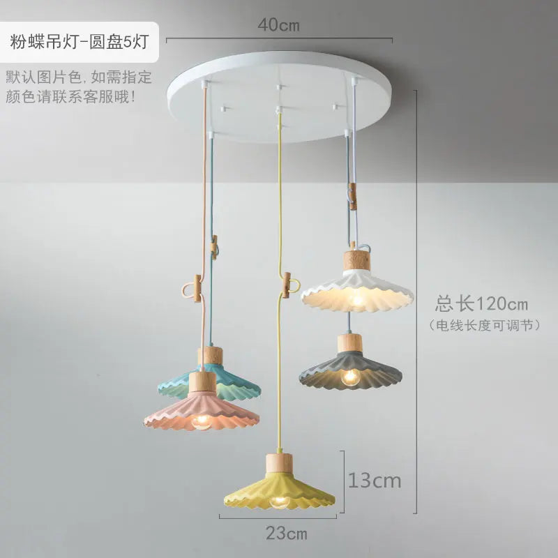 Helnys Nordic LED Cement Pendant Light for Modern Living Spaces
