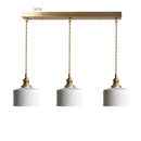 Modern Helnys Nordic White Ceramic LED Pendant Lights with Knob Switch for Elegant Home Decor