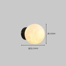 Helnys Nordic Moon Led Glass Floor Lamp for Living Room Decoration