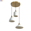 Helnys Glass LED Pendant Lights: Modern Nordic Style for Dining Room, Restaurant, Bar