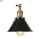 Helnys Retro Wall Light Up Down Bedroom Stair Loft Vintage Sconce LED Wall Lamp