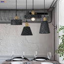 Helnys Cement Pendant Lamp: Nordic Modern Loft Style Industrial Lighting Fixtures