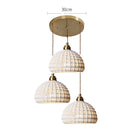 Modern Helnys Nordic White Ceramic LED Pendant Lights with Knob Switch for Elegant Home Decor