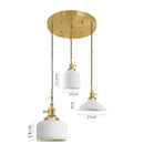 Helnys Glass LED Pendant Lights: Modern Nordic Style for Dining Room, Restaurant, Bar