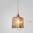 Helnys Flower Glass LED Pendant Light: Nordic Modern Hanging Lamp for Bedroom & Dining Room