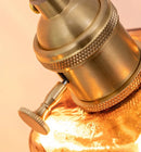 Helnys Amber Glass Wall Lamp Switch Bedroom Living Room Stair Light LED