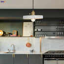 Helnys Nordic White Cement Pendant Lights - Modern Hanging Lamp Fixtures