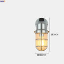 Helnys Aluminum Outdoor LED Wall Light for Stair, Balcony & Garden