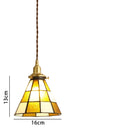 Helnys Nordic Glass Copper Pendant Lamp for Bedroom Living Room Decor