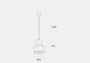 Helnys Nordic LED Pendant Lamp for Bedroom Living Dinning Room - Mini Hanging Lights Lamparas Colgantes