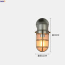 Helnys Aluminum Outdoor LED Wall Light for Stair, Balcony & Garden