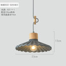 Helnys Nordic LED Cement Pendant Light for Modern Living Spaces
