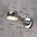 Helnys Retro LED Swing Arm Wall Sconce Industrial Vintage Loft Style Light