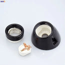 Helnys Ceramic E27 Socket Table Lamp Holder Vintage Bulb Base Fitting