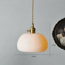 Modern Helnys Nordic White Ceramic LED Pendant Lights with Knob Switch for Elegant Home Decor