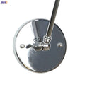Helnys Silver Swing Arm LED Wall Light for Bedroom Stair Mirror Loft Industrial Decor