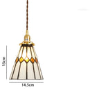 Helnys Nordic Glass Copper Pendant Lamp for Bedroom Living Room Decor