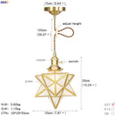 Helnys Nordic LED Glass Pendant Lamp for Modern Home Lighting