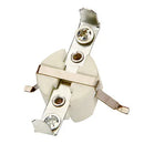 Helnys Ceramic Bulb Holder for GU5.3/G4/MR16 Base Lamp Socket - Pack of 10