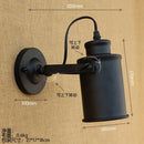 Helnys Retro Vintage Wall Lamp - Adjustable Up Down Loft Industrial LED Light