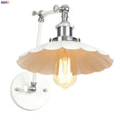 Helnys Adjustable Swing Arm Wall Light - Retro Vintage Loft Industrial Style