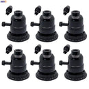 Helnys E27 Socket Bulb Holder with Switch, 110-220V, Vintage Style