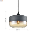 Helnys Nordic Pendant Lamp LED Industrial Light for Modern Dinning Room
