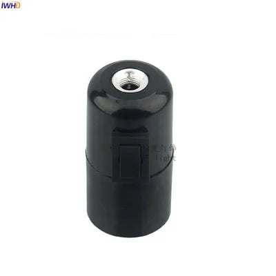Helnys E27 Lamp Holder Socket Heat Resistant Switch Bulb Light Fitting