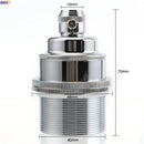 Helnys Aluminum E27 Lamp Base Socket Vintage Light Bulb Holder Edison Compatibility