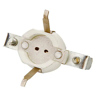 Helnys Ceramic Bulb Holder for GU5.3/G4/MR16 Base Lamp Socket - Pack of 10