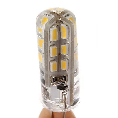 Helnys 5pcs G4 LED Bulb 12V 1W 24xSMD5630 110LM Warm White/White Light