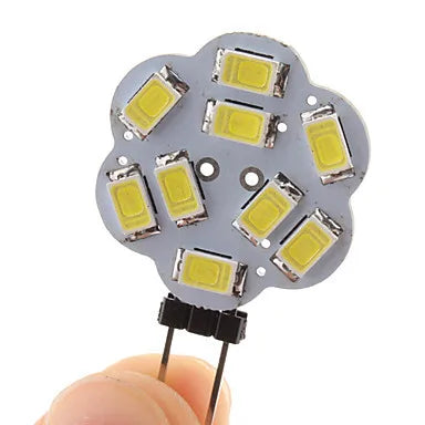 Helnys LED G4 Bulb 2W 12V 9*SMD5630 180LM Warm White/White G9 12V