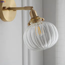 Helnys Nordic Glass Ball Wall Light LED Sconce for Bathroom Mirror Bedroom Home Lighting