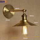 Helnys Industrial Vintage Wall Lamp LED Loft Style Edison Wall Sconce